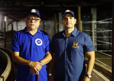 Deputado João Mádison e o filho, João Filho