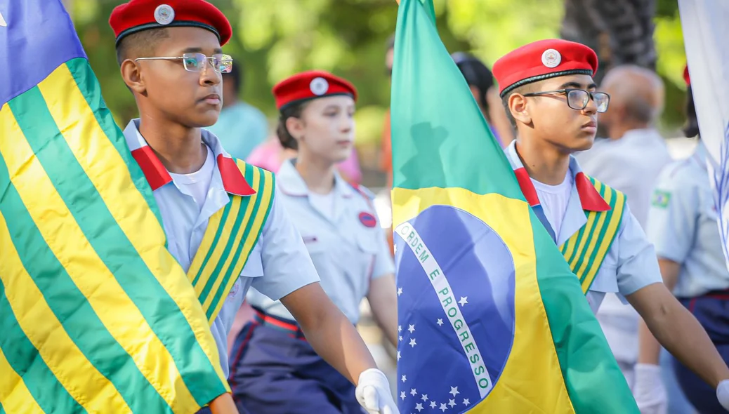 Desfile de 7 de setembro em alusão aos 201 anos da Independência do país