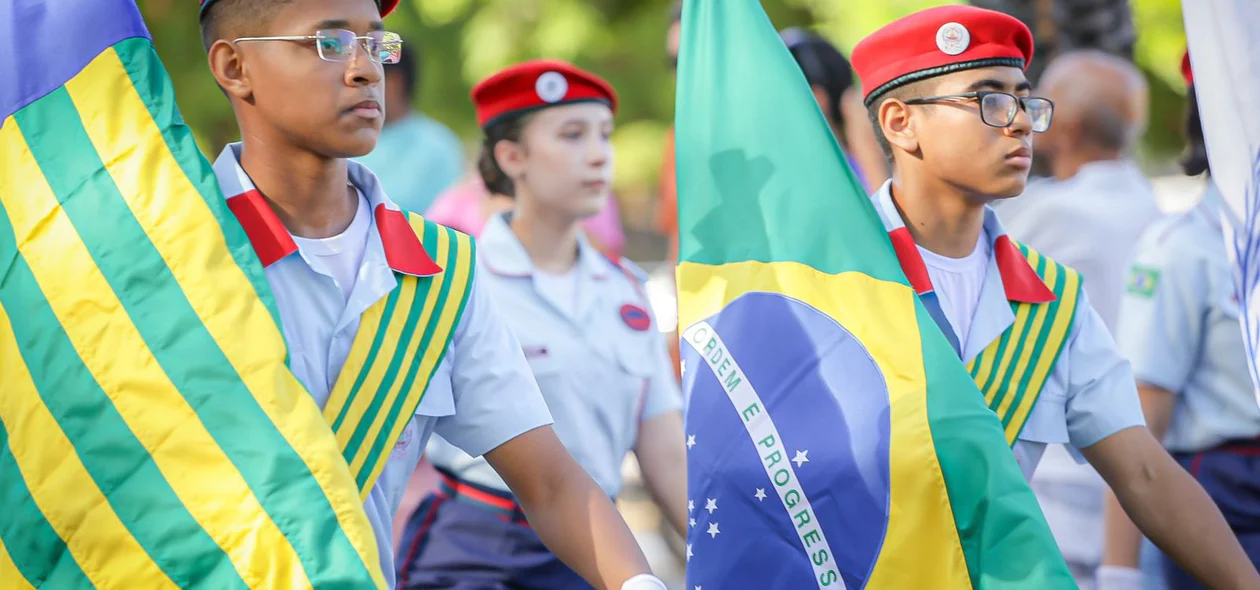 Desfile de 7 de setembro em alusão aos 201 anos da Independência do país