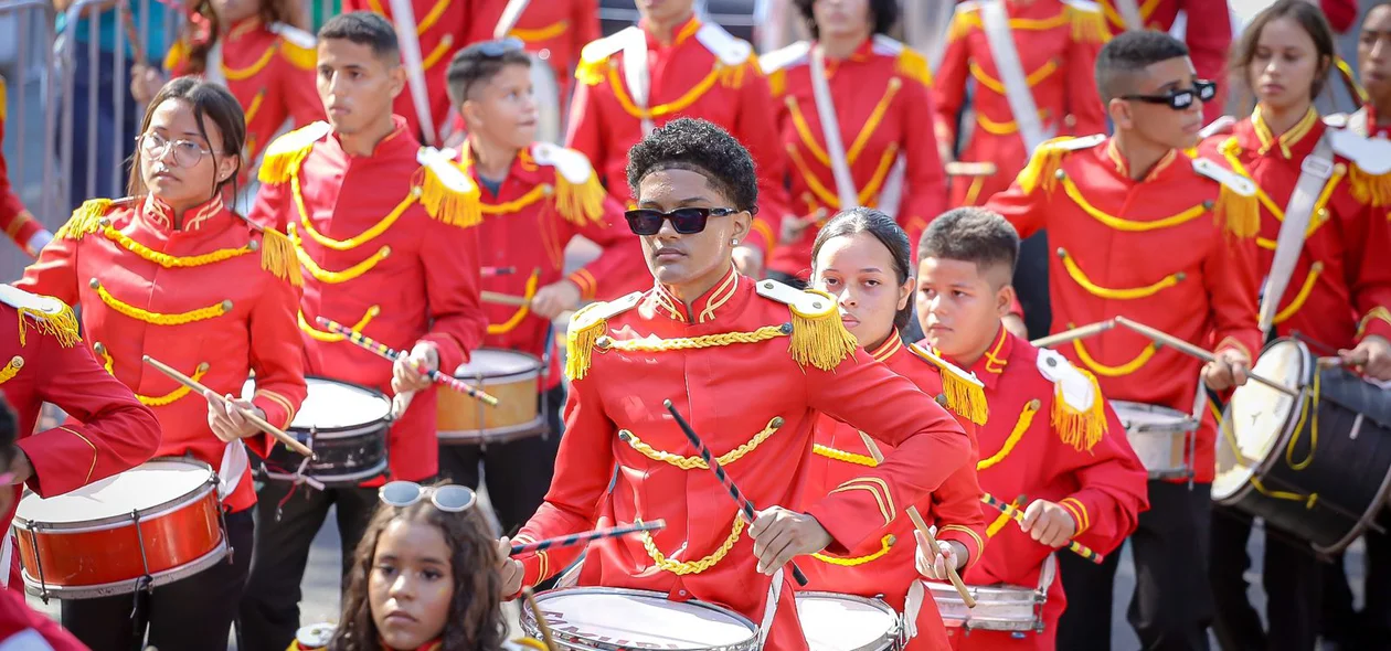 Desfile do 7 de Setembro ocorreu na Avenida Marechal Castelo Branco