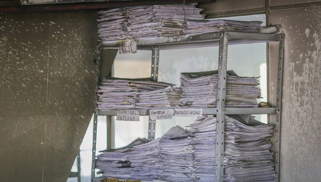 Documentos não foram atingidos