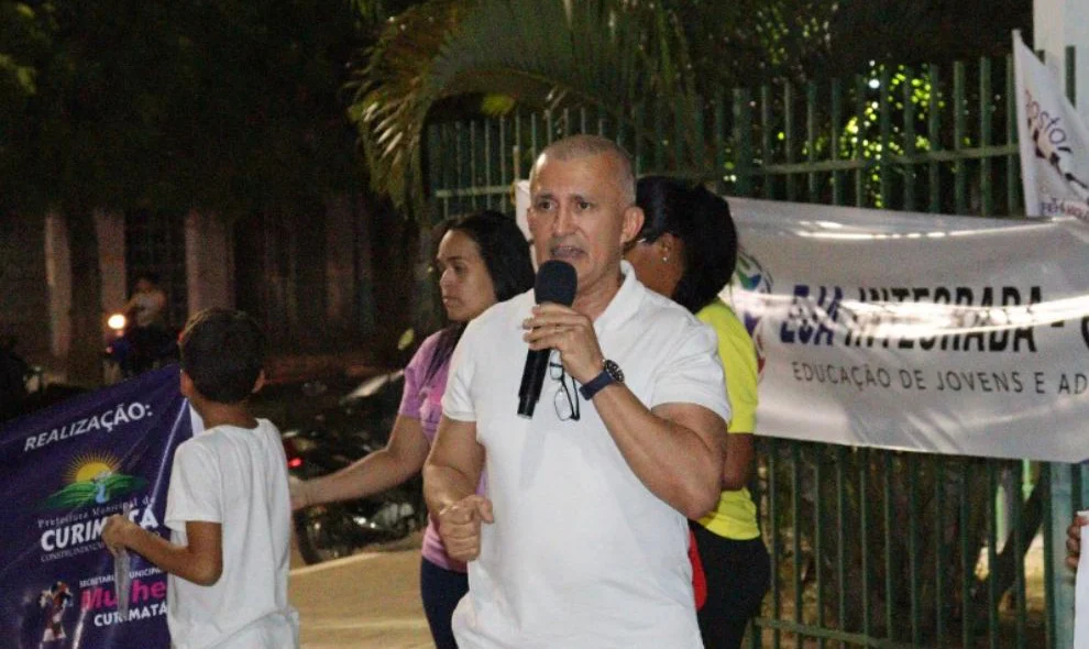 Durante o evento, o prefeito Valdecir, falou sobre os avanços alcançados na luta contra a violência de gênero