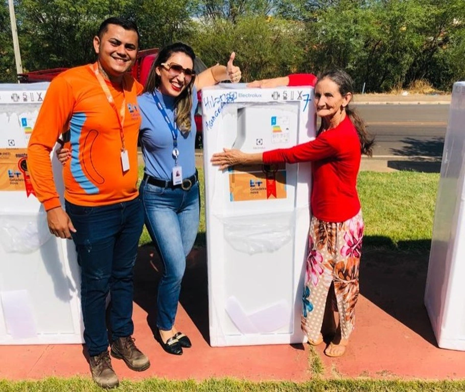 Equatorial Piauí divulga ganhadores do sorteio do E+ Geladeira Nova em Picos e Piripiri