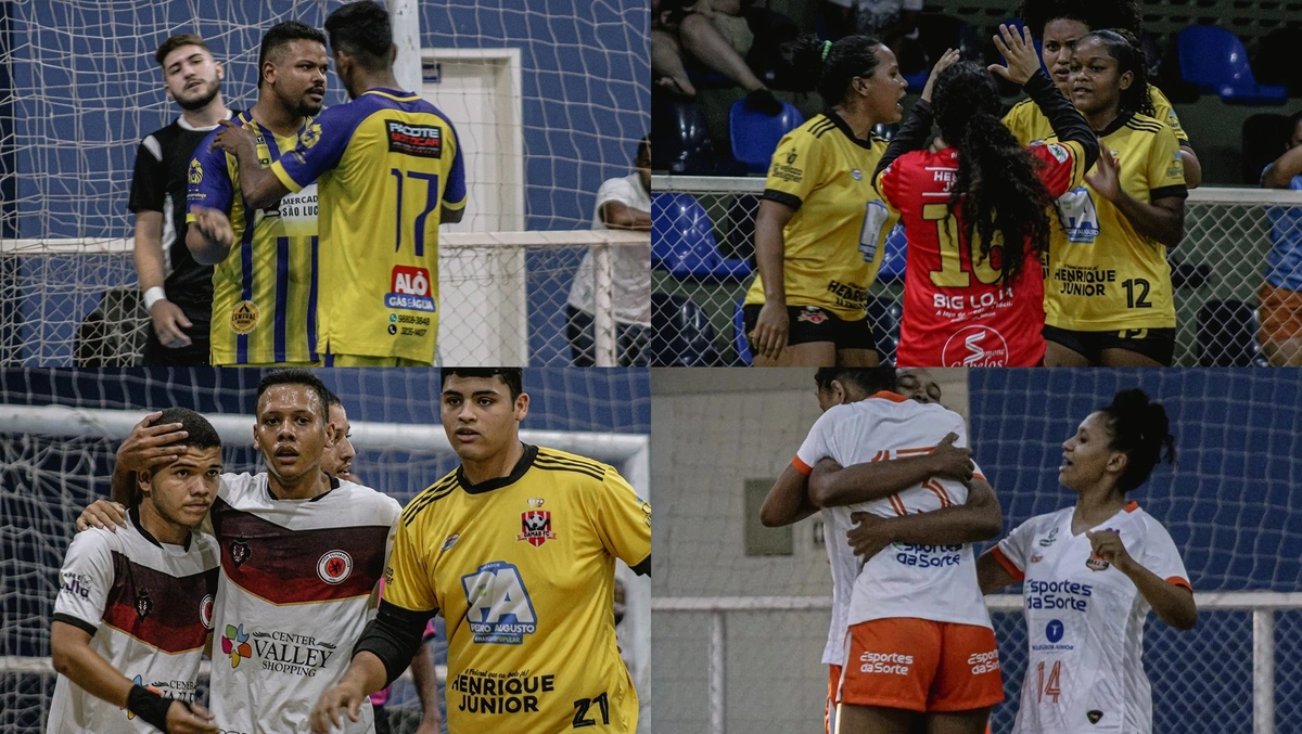 Equipes garantidas na final do Campeonato Interbairros de Futsal 2023