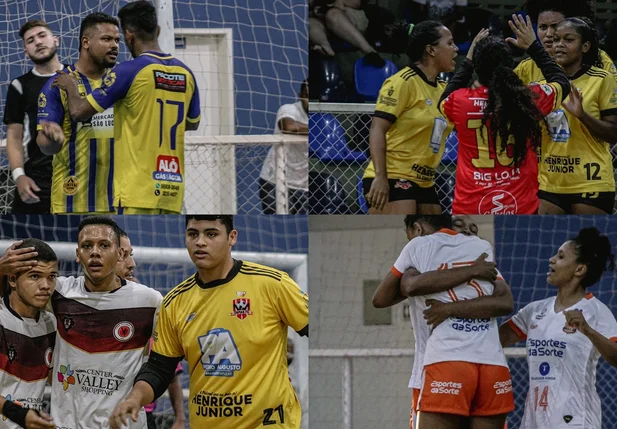 Equipes garantidas na final do Campeonato Interbairros de Futsal 2023