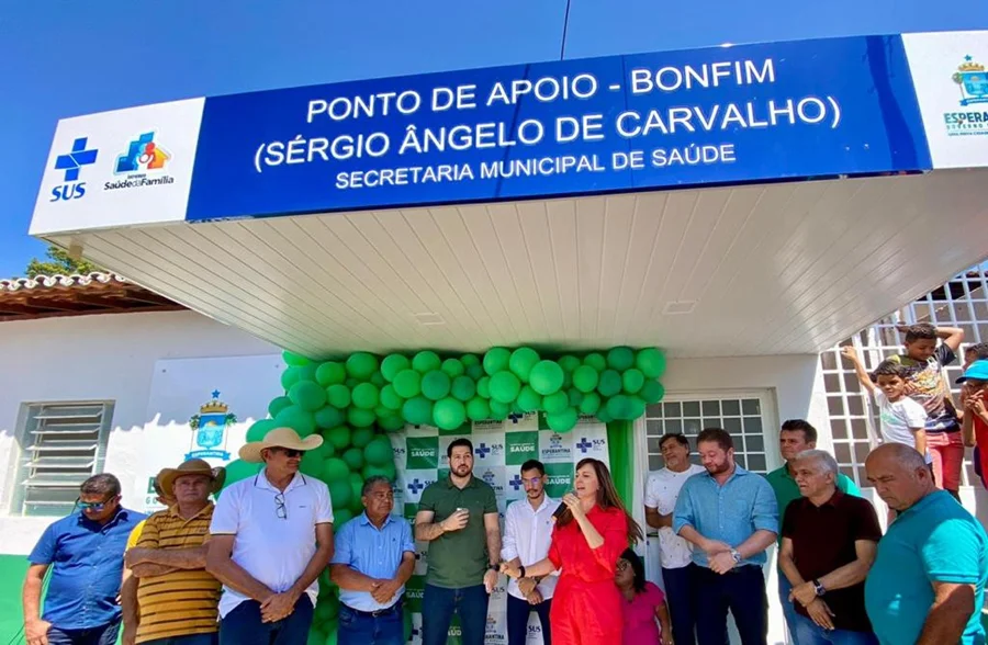 Esperantina reativa Ponto de Apoio na localidade Bom Fim