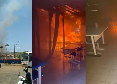 Esse é o segundo incêndio no Campus de Uruçuí em 2023