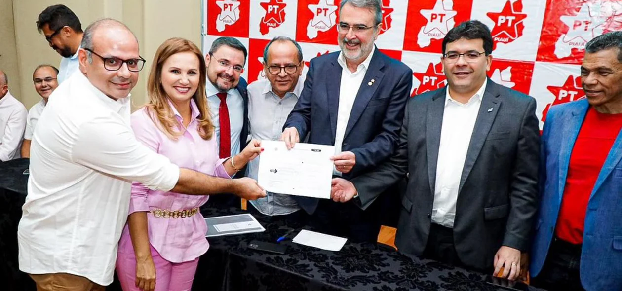 Filiação da prefeita Carmelita Castro ao PT