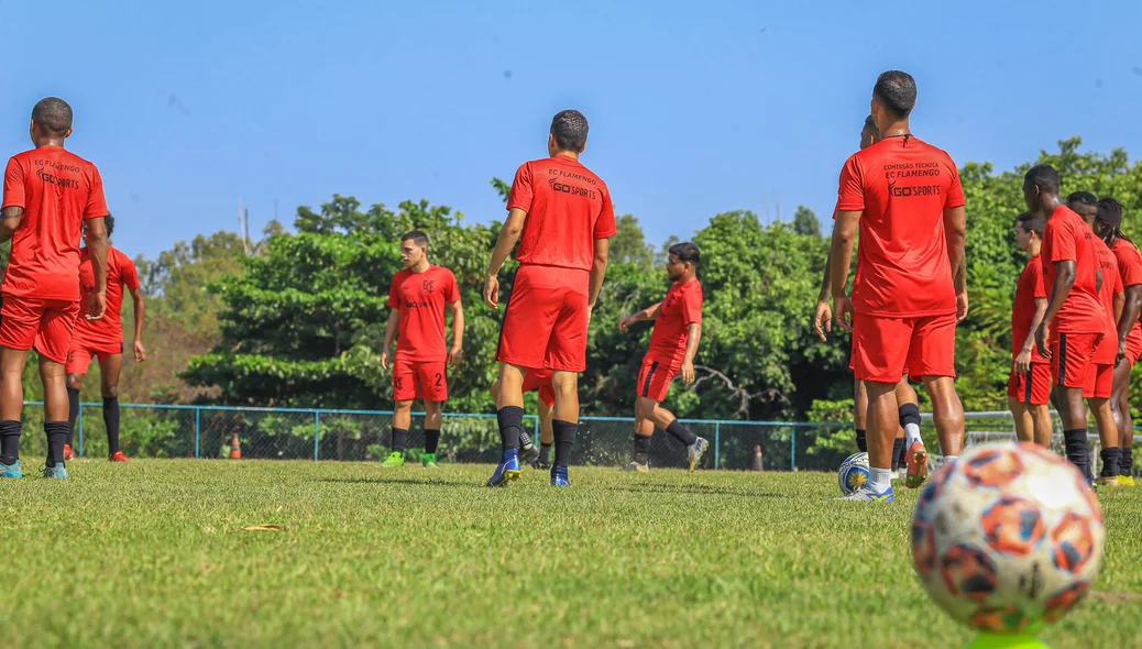 Flamengo-PI faz treino antes do início do Piauiense Série B
