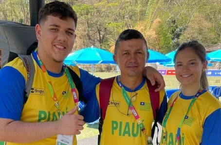 Gabriel Freitas, Jadelson Ribeiro e Beatrice Lima