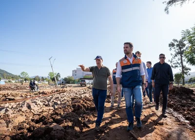 Governador Eduardo Leite acompanha as localidades atingidas