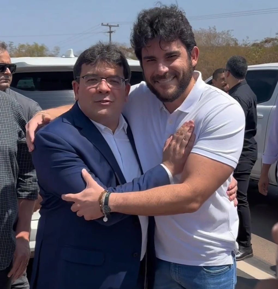 Governador Rafael Fonteles e Dr. Marcus Kalume, suplente que assumirá cargo de deputado estadual do Piauí