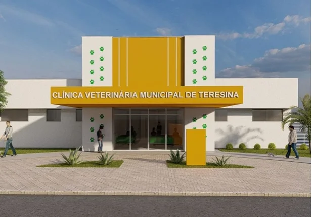 Imagem do projeto do hospital divulgada pela vereadora Thanandra Sarapatinhas em 2021