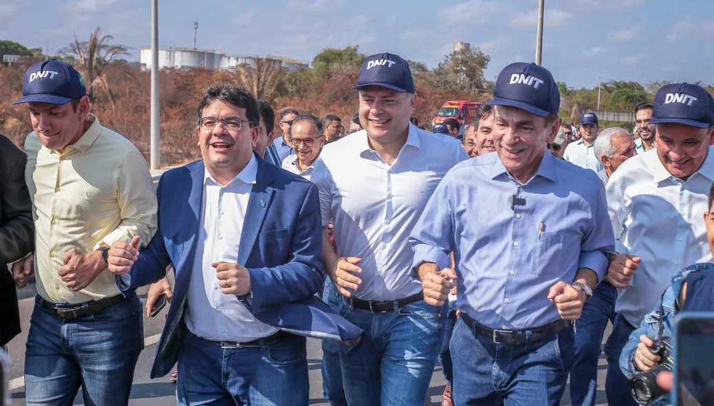 Inauguração do Viaduto do Mercado do Peixe em Teresina