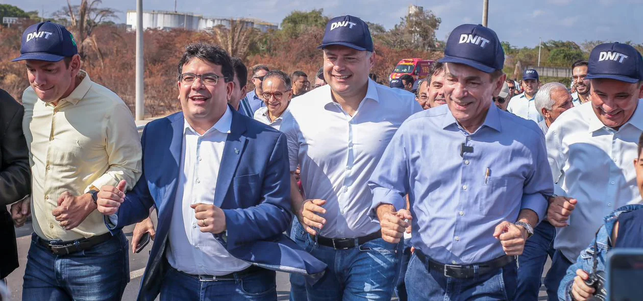 Inauguração do Viaduto do Mercado do Peixe em Teresina
