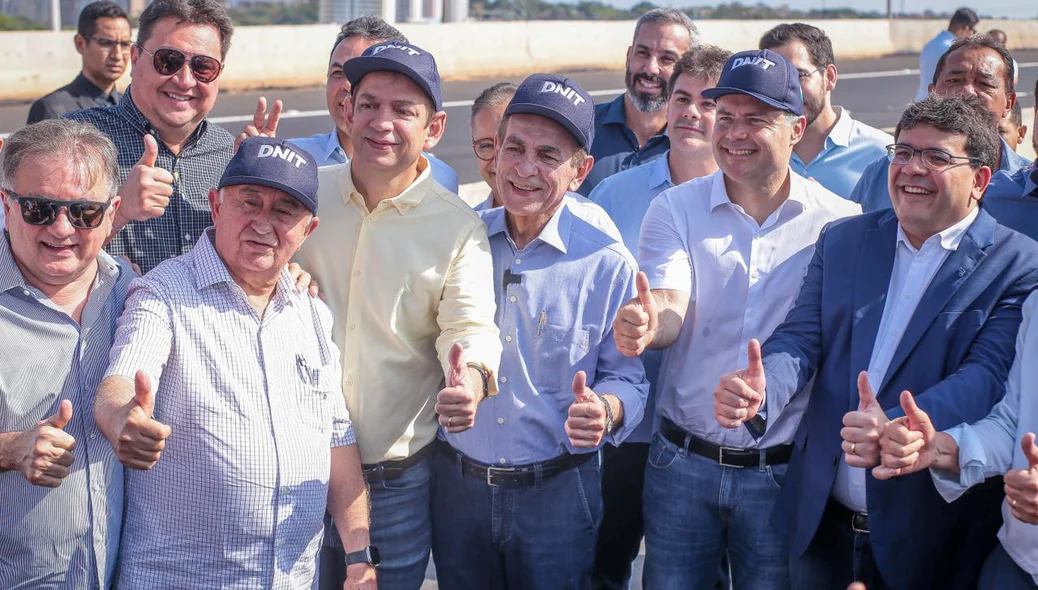 Inauguração do Viaduto do Mercado do Peixe