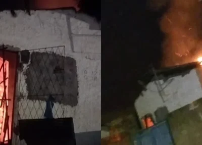 Incêndio na casa do sacerdote situada no bairro Santa Maria da Codipi