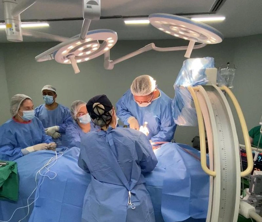 Instalação de novas salas cirúrgicas no Hospital Infantil