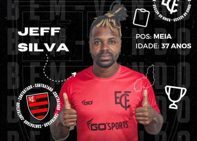Jeff Silva, meio-campo do Flamengo-PI