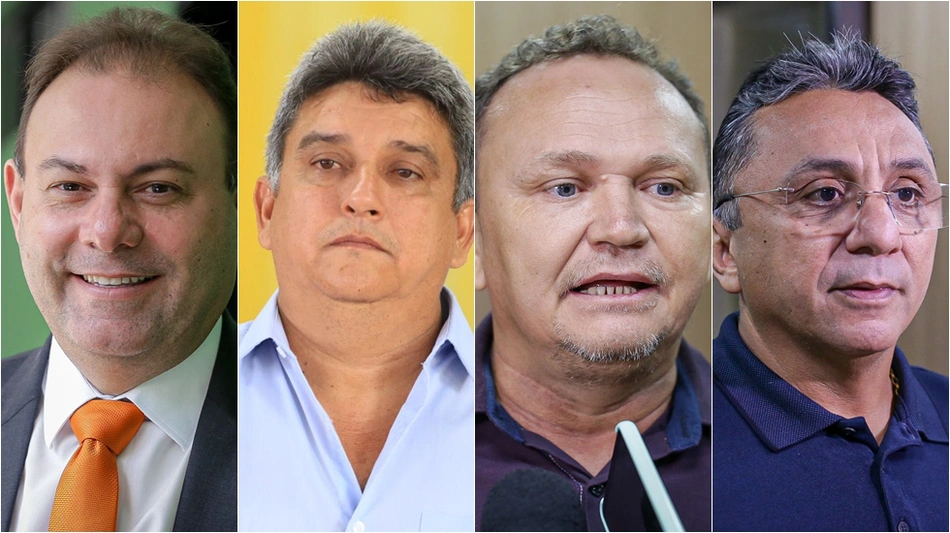Jeová Alencar, Joninha, Capitão Roberval Queiroz e Dudu