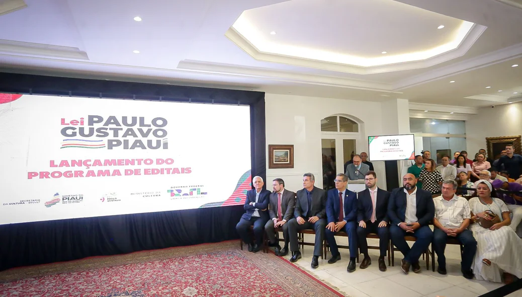 Lançamento dos editais da Lei Paulo Gustavo
