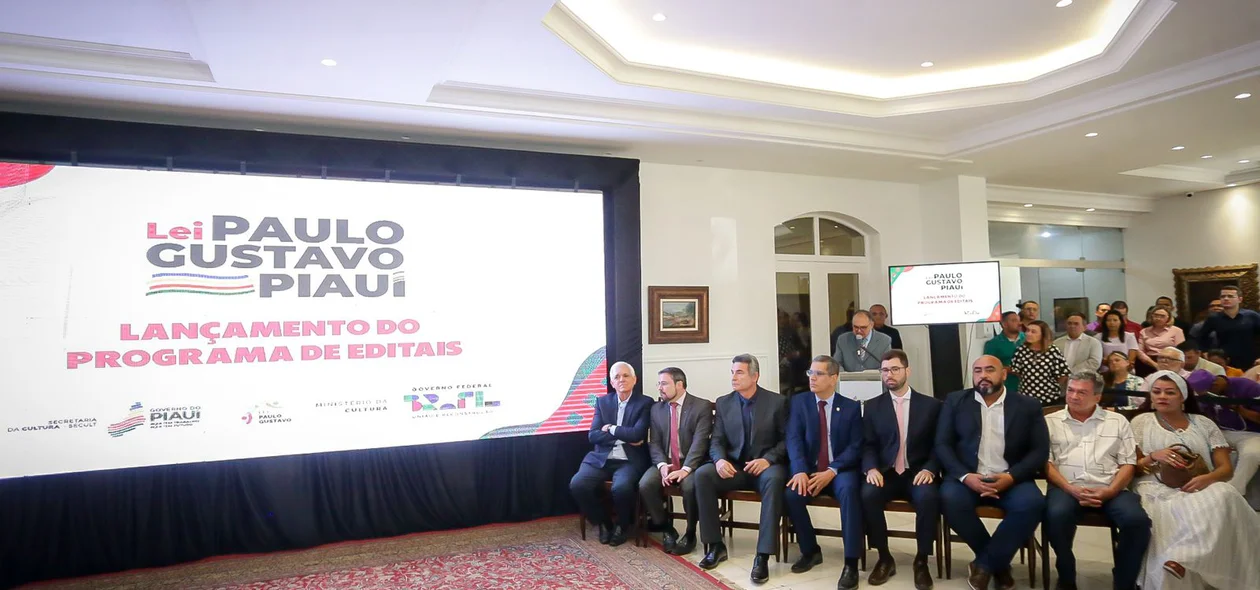 Lançamento dos editais da Lei Paulo Gustavo