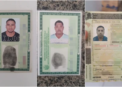 Leandro dos Santos Oliveira, Joaquim Severiano da Silva Filho e Antônio Santos Souza