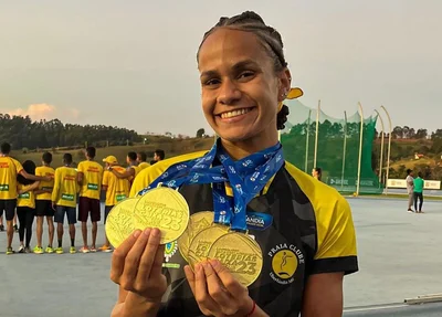 Letícia Lima conquista 5 medalhas de ouro em Campeonato Brasileiro Sub-23 de Atletismo