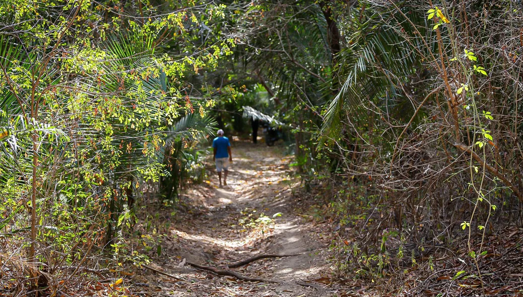 Local de acesso às margens do Rio Parnaíba em Timon