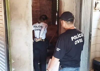 Local onde o casal acusado de estuprar uma menina de 12 anos foi preso pela DPCA