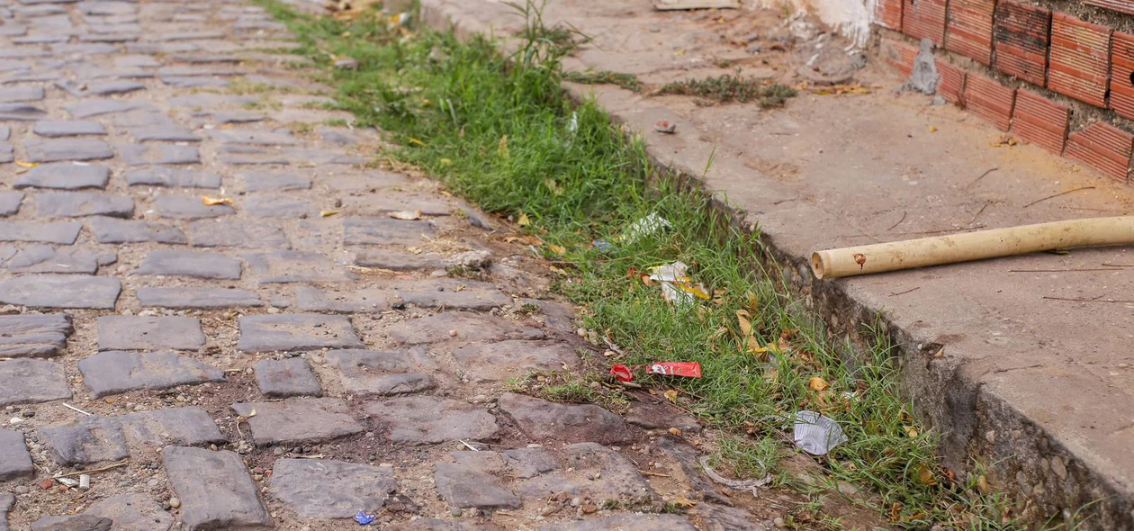 Manchas que podem ser de sangue foram encontradas na rua