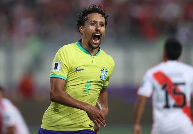 Marquinhos, zagueiro da seleção brasileira
