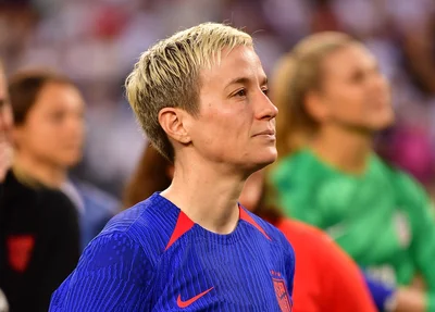 Megan Rapinoe em último jogo pela seleção dos Estados Unidos