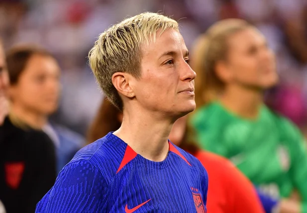 Megan Rapinoe em último jogo pela seleção dos Estados Unidos