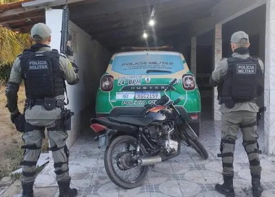Motocicleta com restrição de roubo recuperada pelo 24º BPM