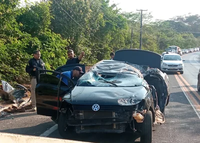 Motorista morre em acidente próximo ao Viaduto do mercado do Peixe