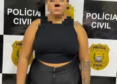 Mulher identificada pelas iniciais M.J é presa na região da Nova Teresina por crime de tráfico de drogas