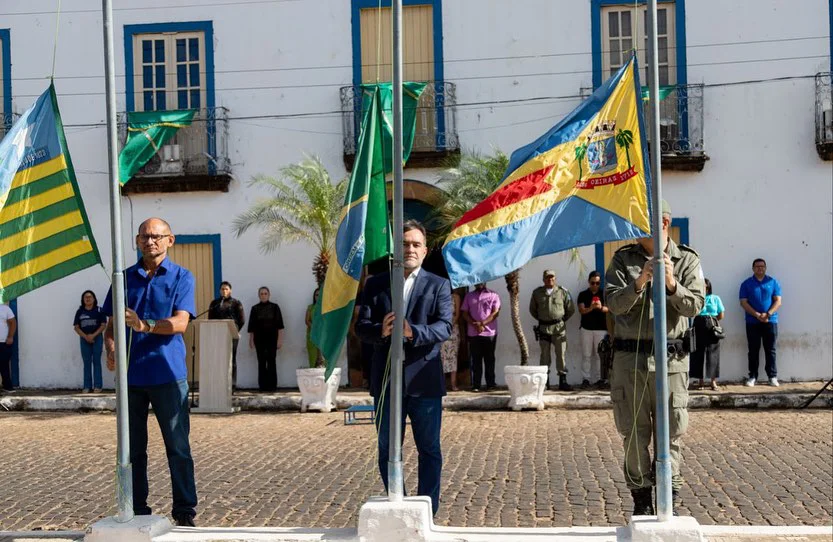 O ato encerra a programação da Semana da Pátria em Oeiras