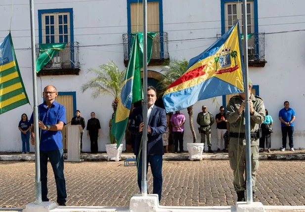 O ato encerra a programação da Semana da Pátria em Oeiras
