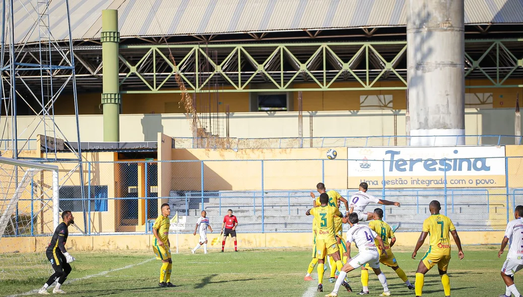 O Picos conseguiu fazer um gol e obteve vitória