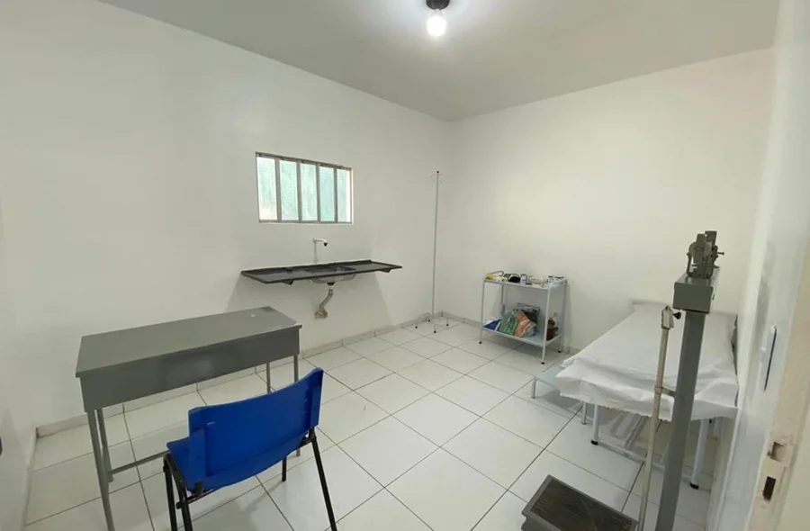 Parte interna do local