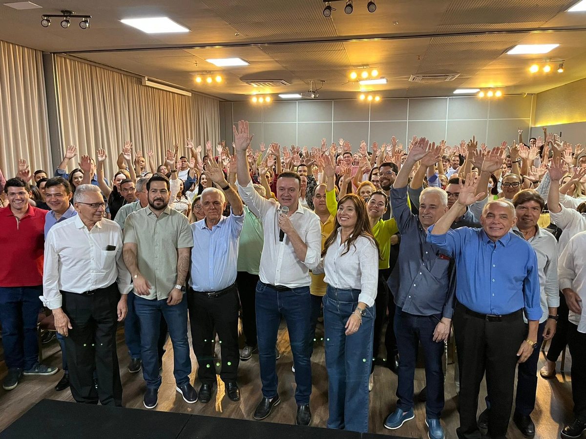 Paulo Márcio em encontro com apoiadores de sua pré-candidatura