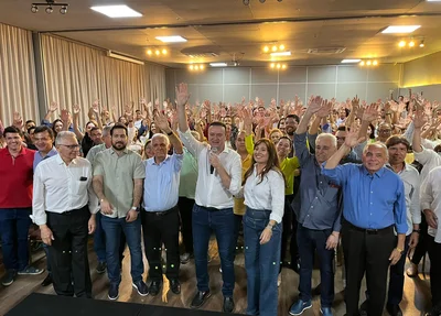 Paulo Márcio em encontro com apoiadores de sua pré-candidatura
