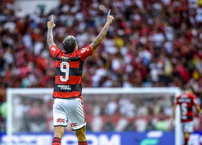 Pedro marcou o gol da vitória do Flamengo em cima do Bahia