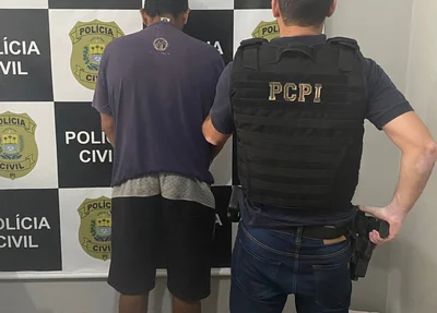 Polícia Civil prende suspeito de praticar crime de roubo majorado (pelo emprego de arma branca)