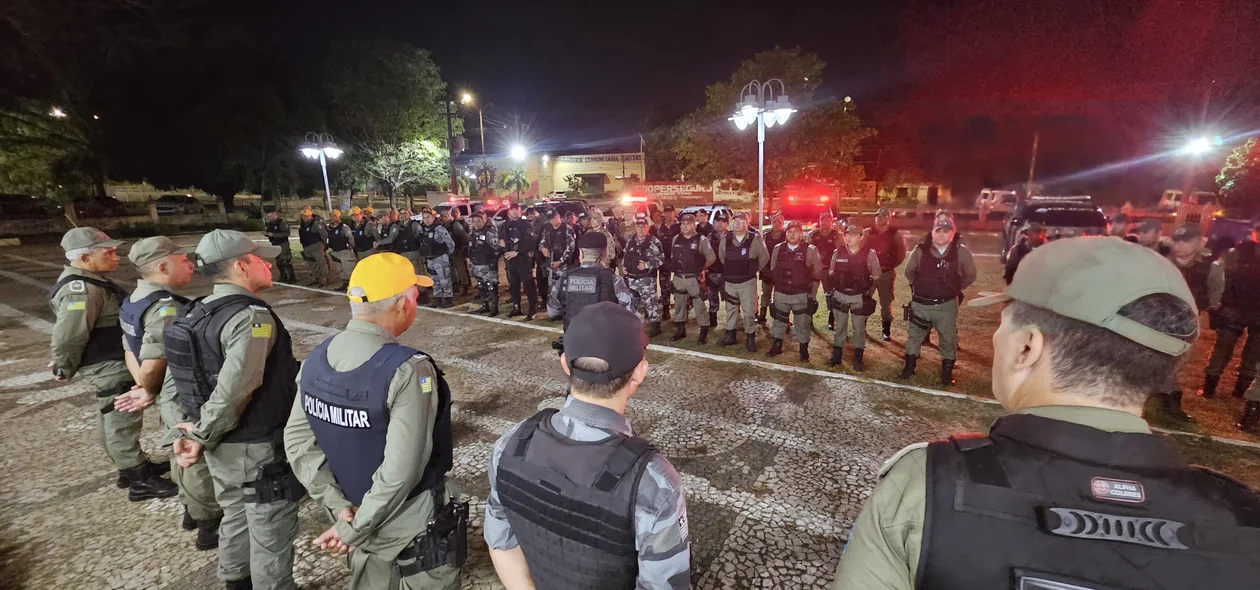 Polícia Militar do Piauí deflagrada segunda fase da operação Teresina Segura