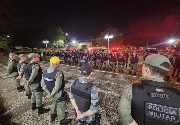 Polícia Militar do Piauí deflagrada segunda fase da operação Teresina Segura