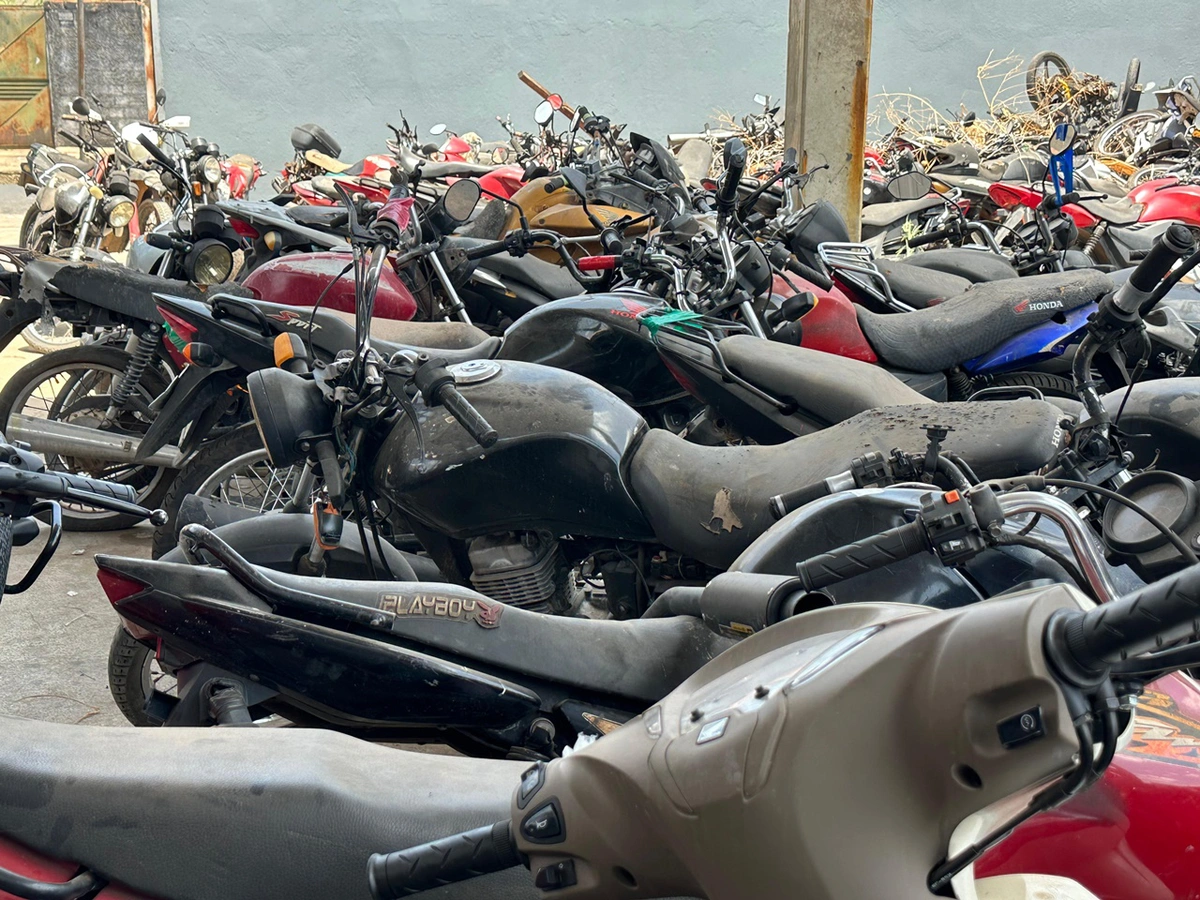 Polícia vai fazer mutirão para devolver motos recuperadas em operações