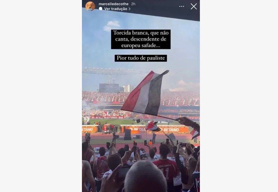 Postagem de Marcelle