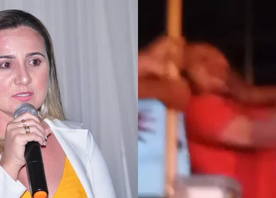 Prefeita de Capitão Gervásio Oliveira é agredida em evento da prefeitura